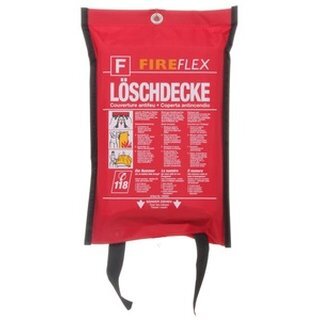 Feuer-Löschdecke FireFlex 120x120 in Polybag